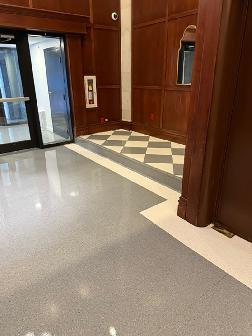 Terrazzo Flooring for Apartment Complex Lobby