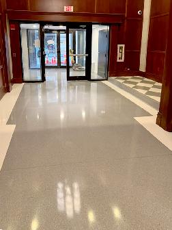 Terrazzo Flooring for Apartment Complex Lobby