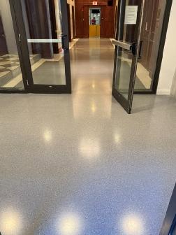 Terrazzo Flooring for Apartment Complex Lobby