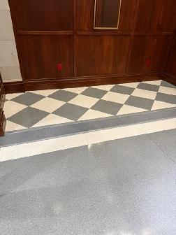 Terrazzo Flooring for Apartment Complex Lobby
