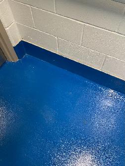 blue commercial-epoxy flooring