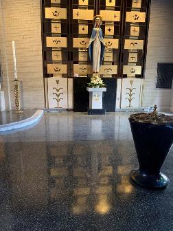 Terrazzo Church Flooring Installation