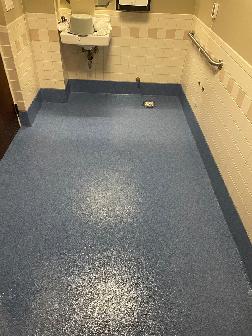 Epoxy Quartz Commercial Bathroom Flooring