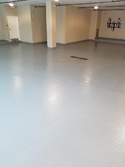 Garage Floor Epoxy Grey