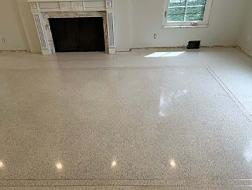 Residential Terrazzo Flooring Installation