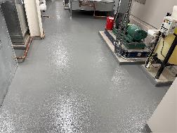 Solid Epoxy Flooring Grove City Machine Room