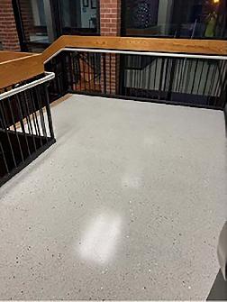 Terrazzo Commercial Floor Installation