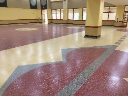 Terrazzo Multiuse School Flooring Company