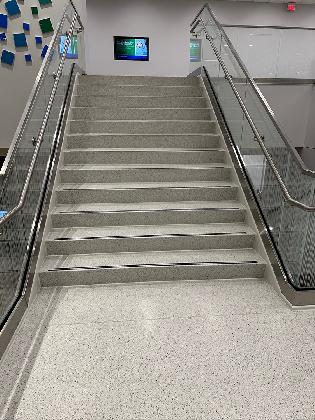 Terrazzo Stairs Commercial Flooring Installation