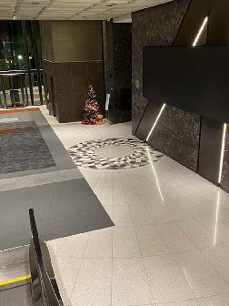 US Steel Tower Lobby Terrazzo Flooring