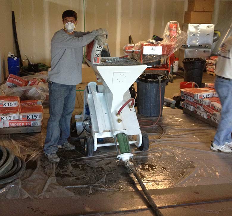 Concrete Floor Preparation For Underlayment